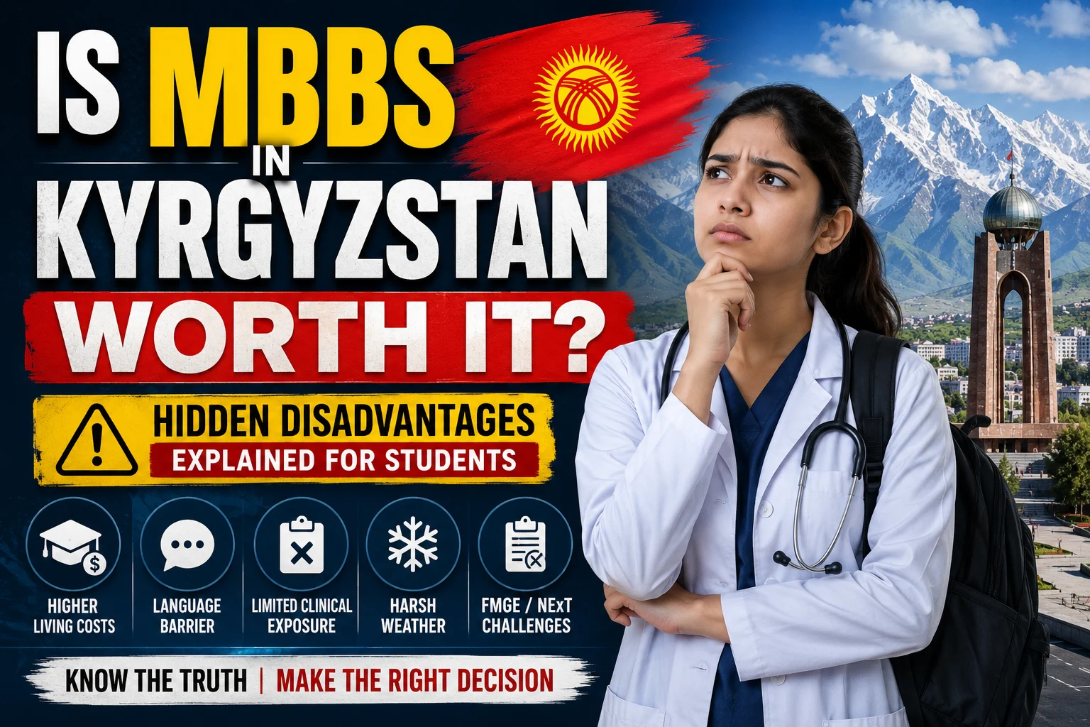 Is MBBS in Kyrgyzstan Worth It? Hidden Disadvantages Explained for Students